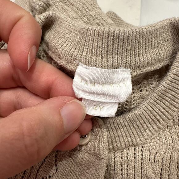 Jamie Kay Mouse Marle Ruffle Cardigan Sweater - Picture 7 of 9